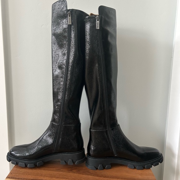 Michael Kors Crackled Faux Patent Leather Boot - Picture 2 of 9